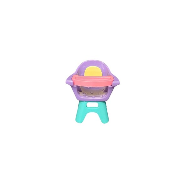 Teeny Baby Blip High Chair Pink Mini Play Chair Toy - Picture 1 of 10